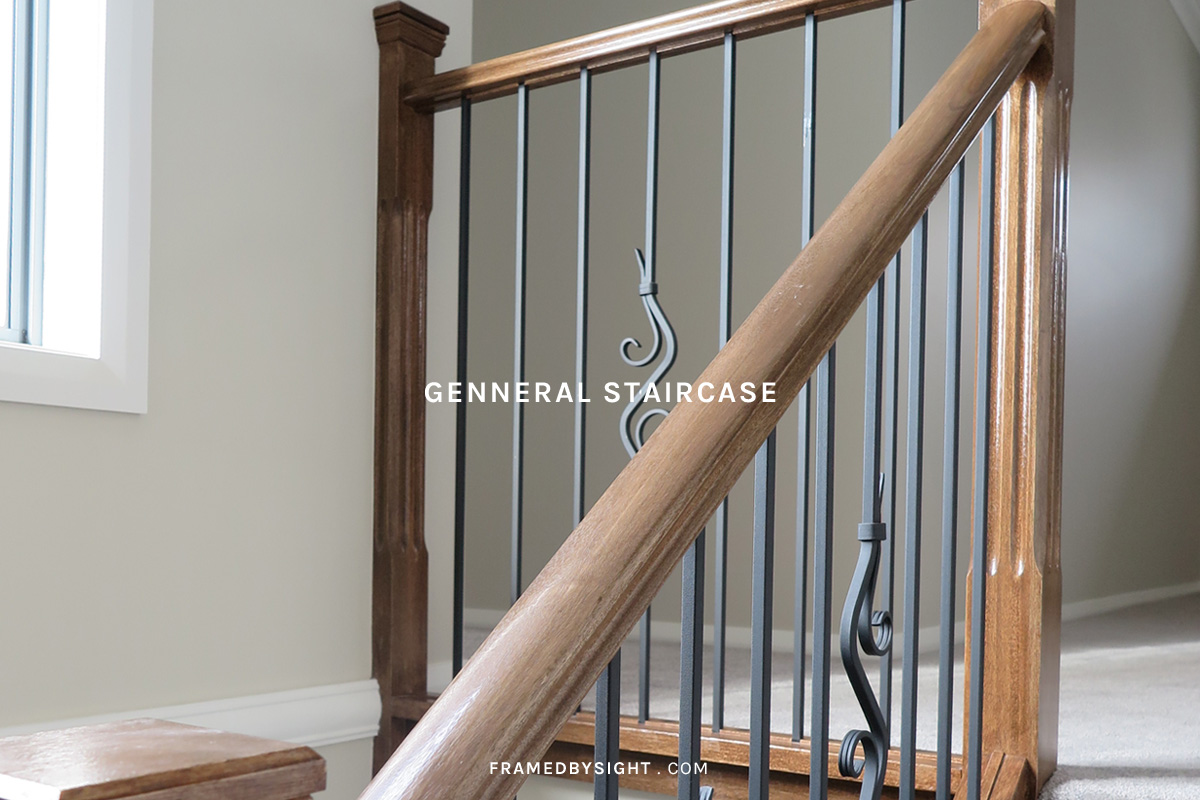 Eden Brae supplier: Genneral Staircase - Framed By Sight