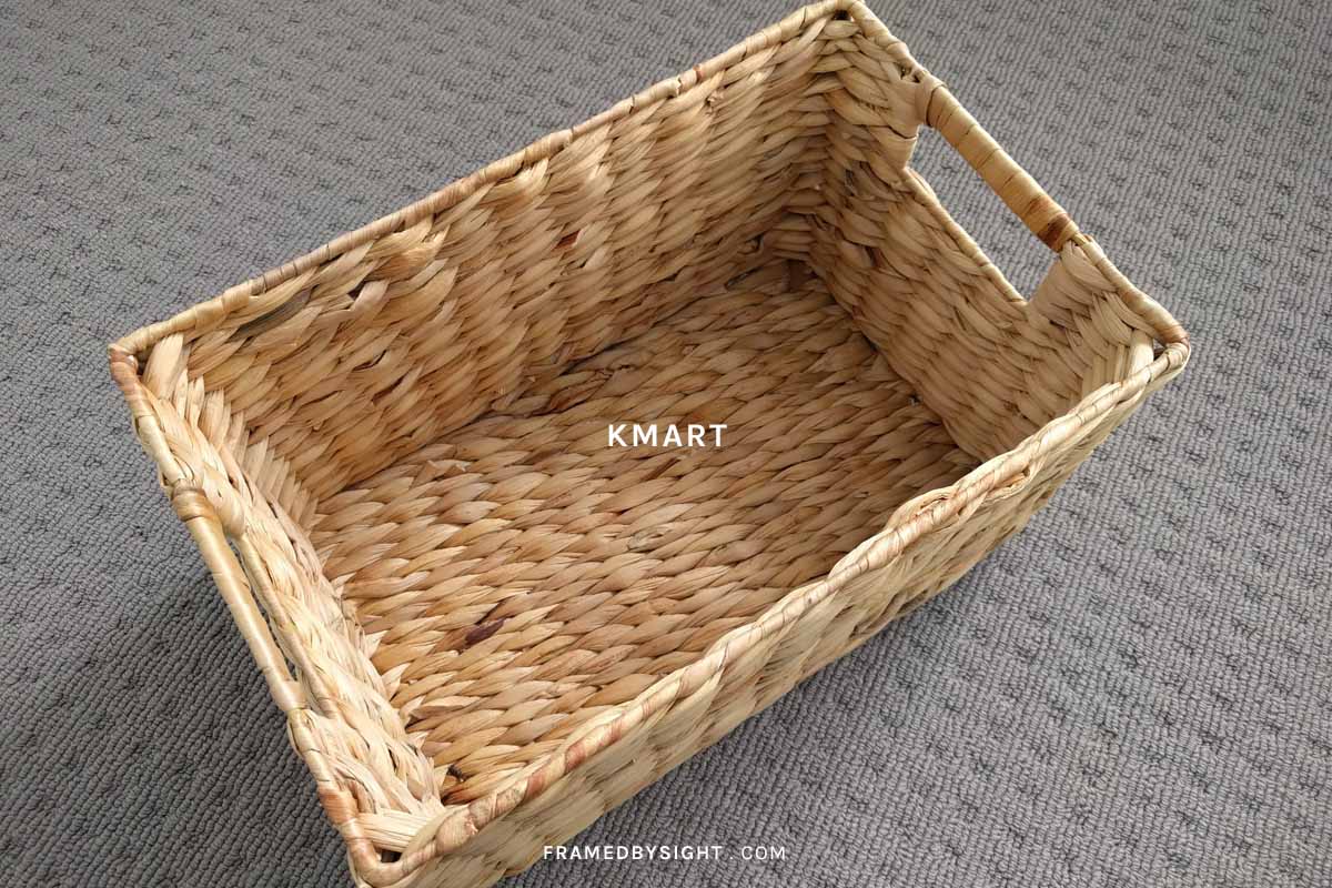 Kmart best sale basket bag