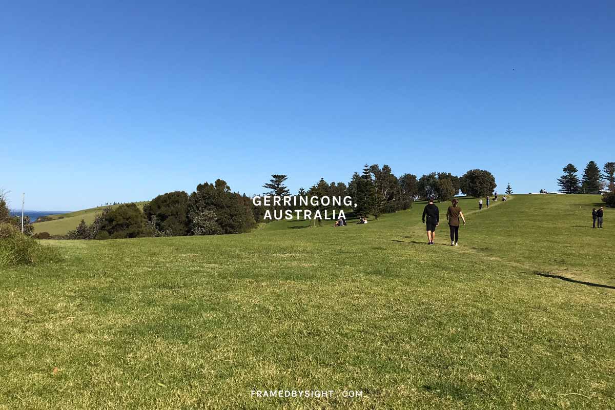 OffLeash Dog Park, Gerringong Headland and Boat Harbour Reserve Framed By Sight