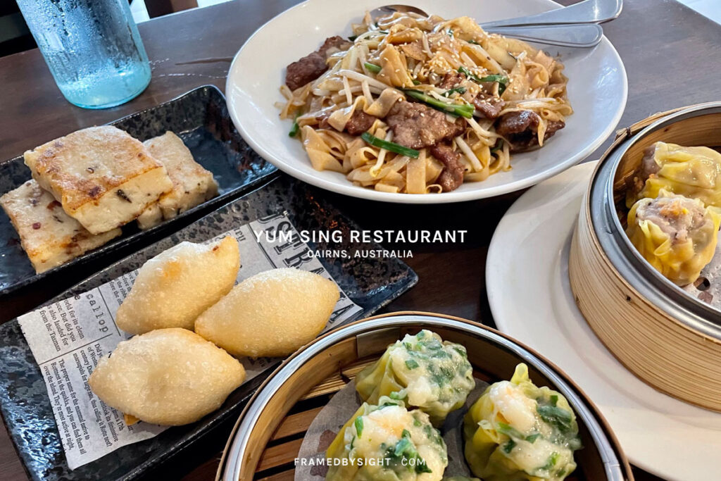 The Best Yum Cha Yum Sing Restaurant Cairns Framed By Sight