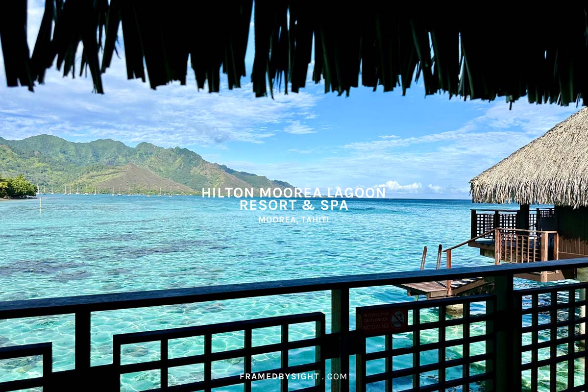 King Overwater Bungalow Stay at the Hilton Moorea Lagoon Resort & Spa, Tahiti